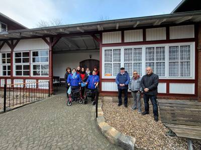 aktionstag barrierefreier zugang trauerhalle