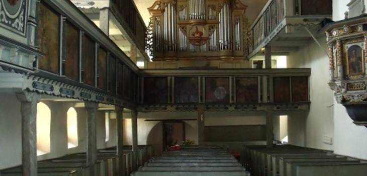 Evangelische Kirche St. Petri in Brumby, Innenaufnahme (2)